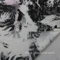 Chinese Style Mixed Fabric POLY65%/COTTON35% Printed Landscape Painting Pattern Single Jersey Fabric For T-shirt/Blouse